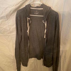 Grey The Lounge Life zip hoodie